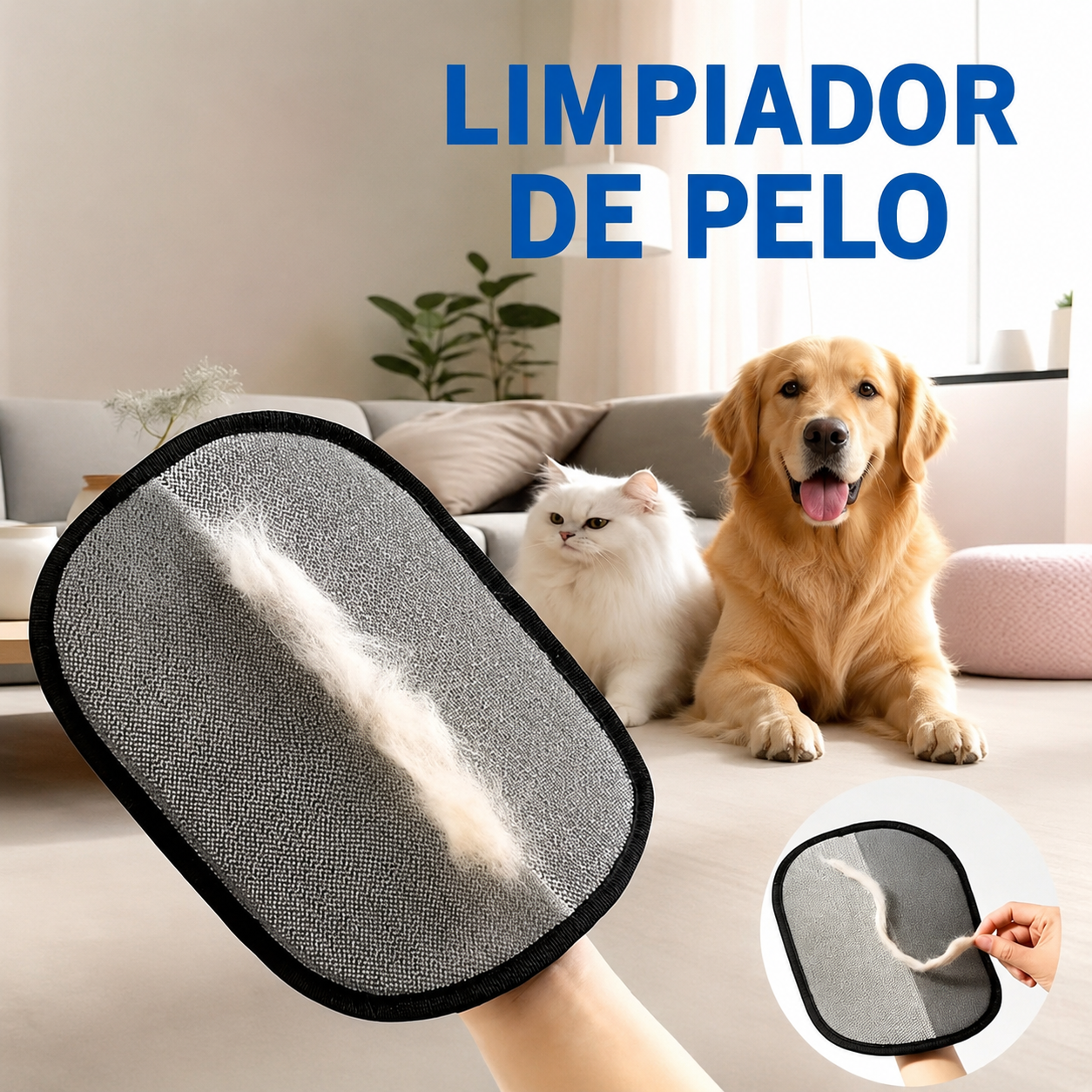 ORYO Limpiador de pelo de mascotas
